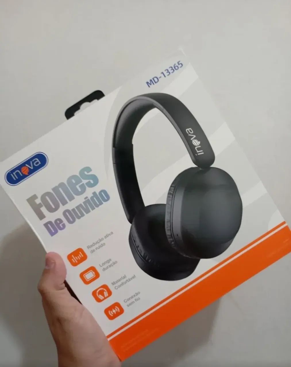 fone de ouvido bluetooth novo