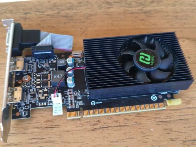 Placa de Vídeo GT730-4GD3 128Bit- Impecável  - Foto 4
