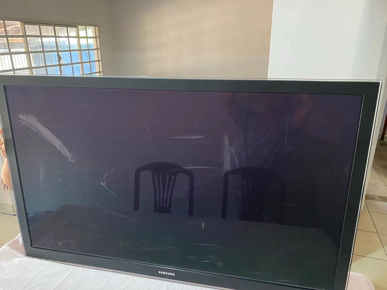 TV de Plasma Samsung 63 Polegadas Modelo PL63C7000  Com Defeito  - Foto 3