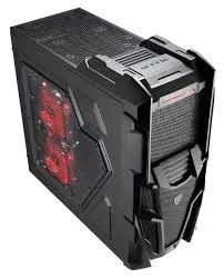Gabinete AeroCool Mechatron Black Mesh Edition ATX com Fans