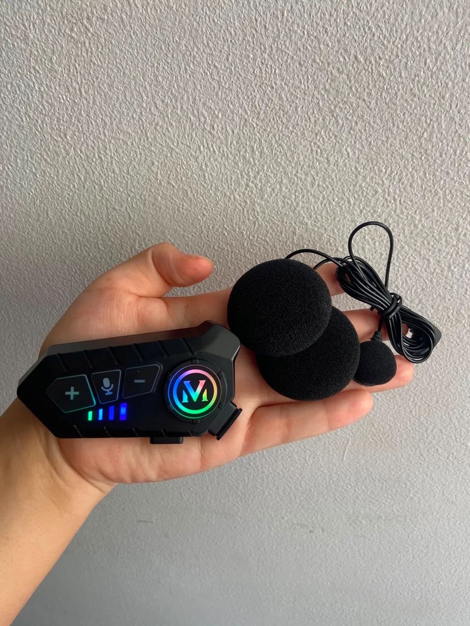 Fone Intercomunicador Para Capacete 