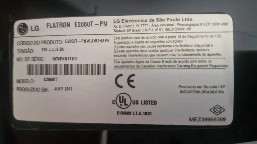 Monitor LG 20" LED - Foto 4