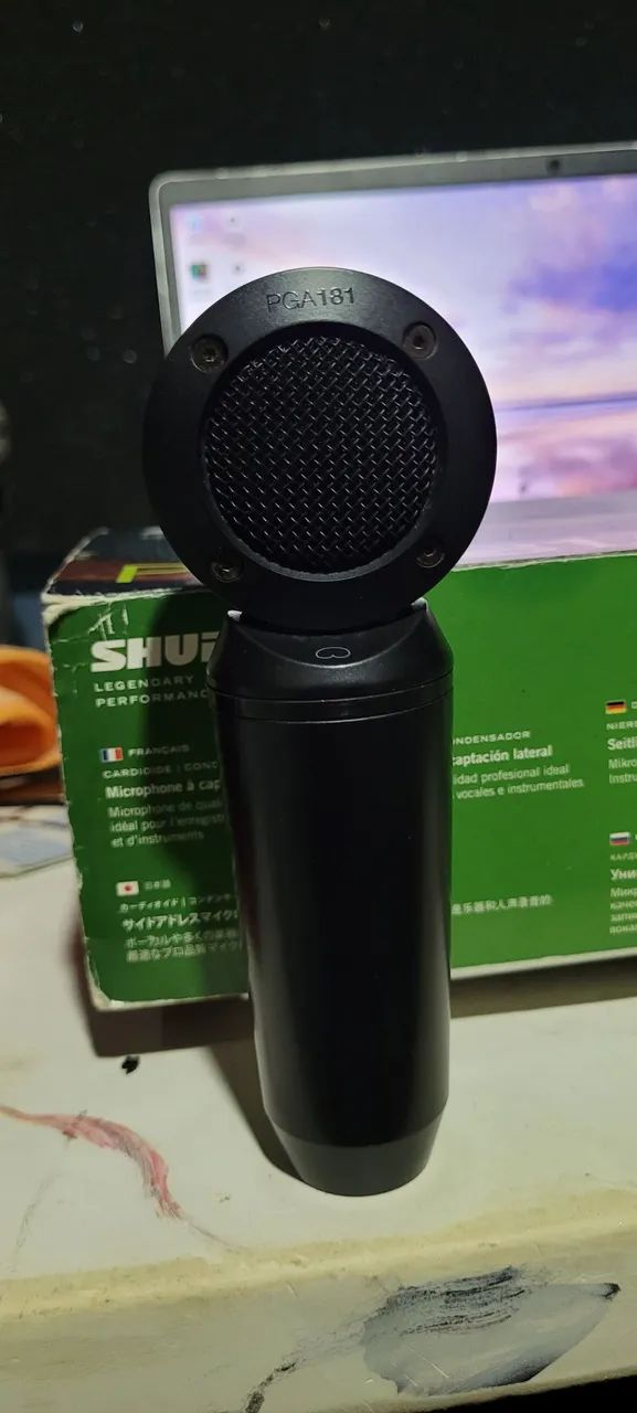 Microfone shure pga 181