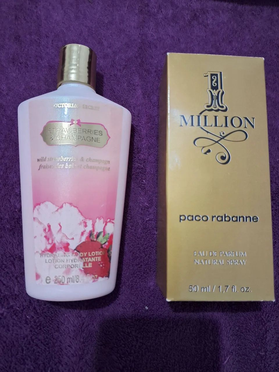 Perfume 1 Million mais Creme Vitória Secrets