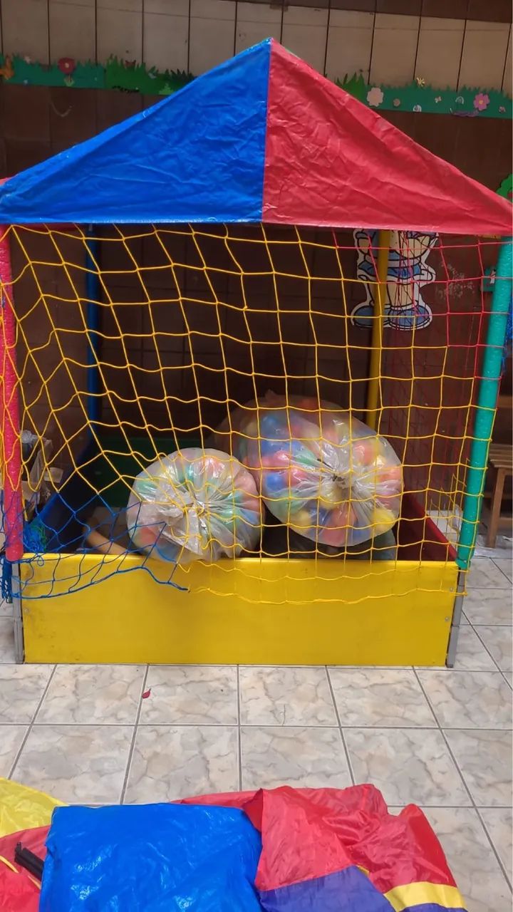 Cama elástica + Piscina de bolinhas - Foto 3
