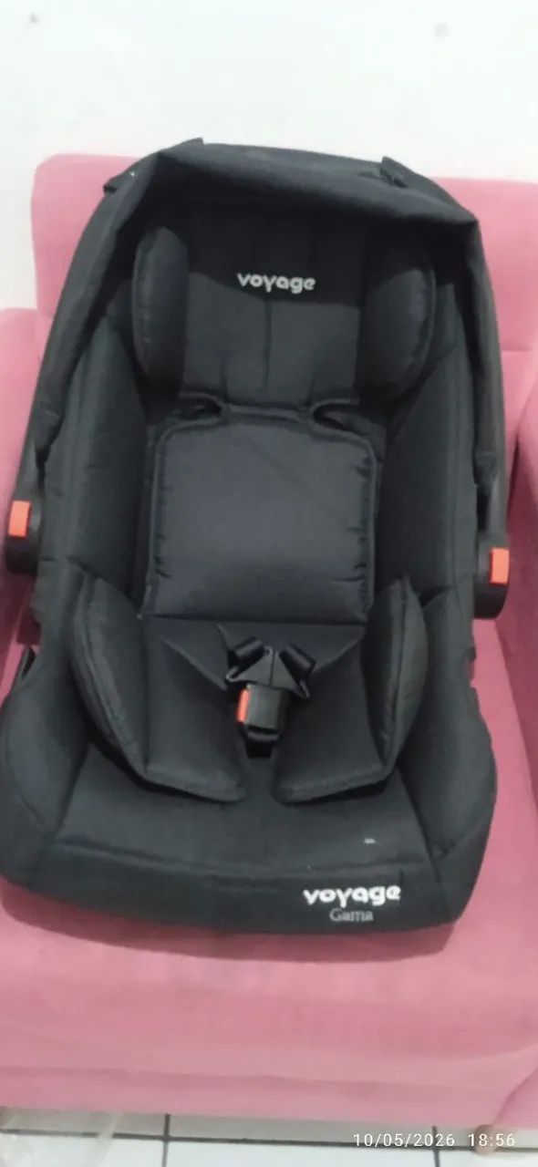 Carrinho de bebê reversível e bebê conforto  Galzerano  - Foto 4