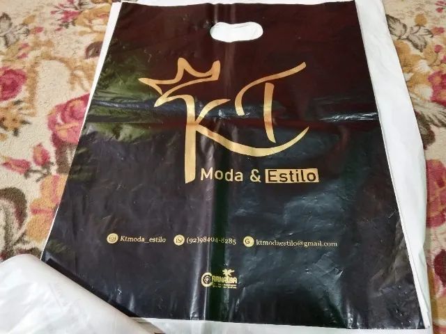 SACOLAS PERSONALIZADAS PARA SUA LOJA - Foto 5