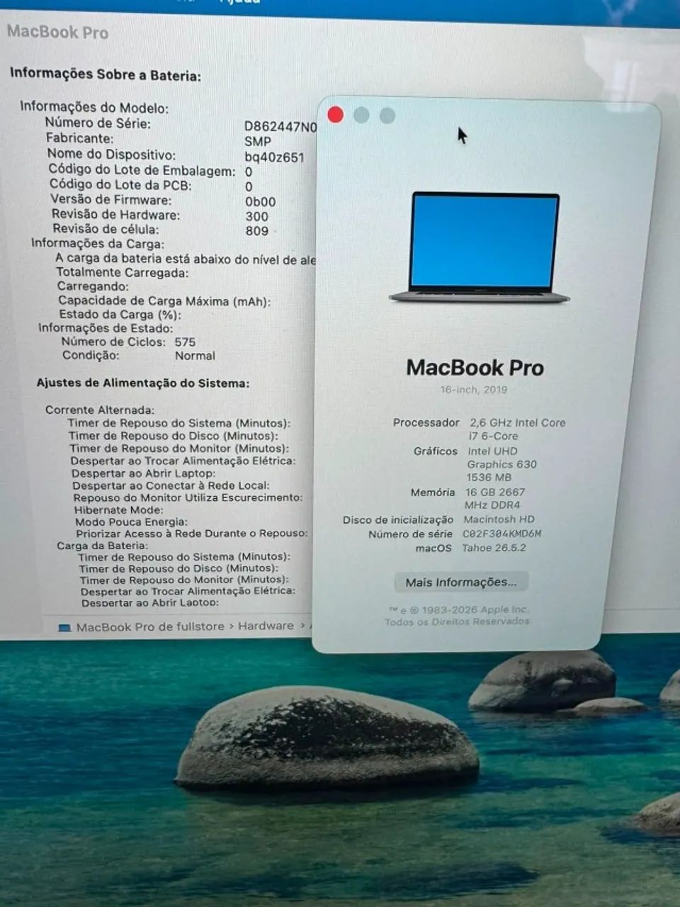 Macbook Pro 2019 i7 16GB RAM 512GB SSD 16'' Space Gray - Foto 4