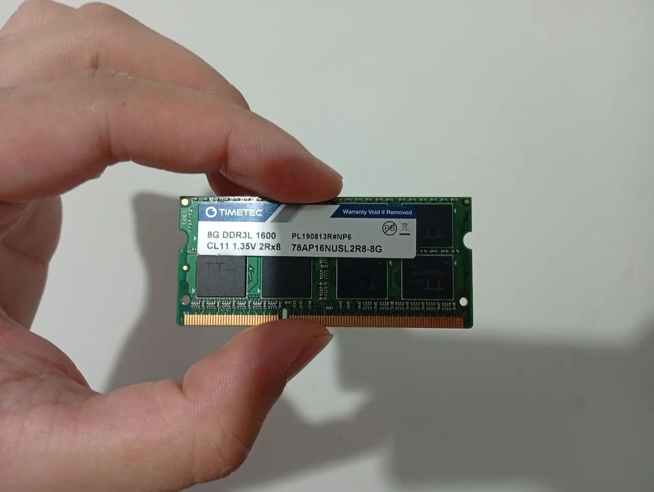 Memória RAM 8GB Timetec