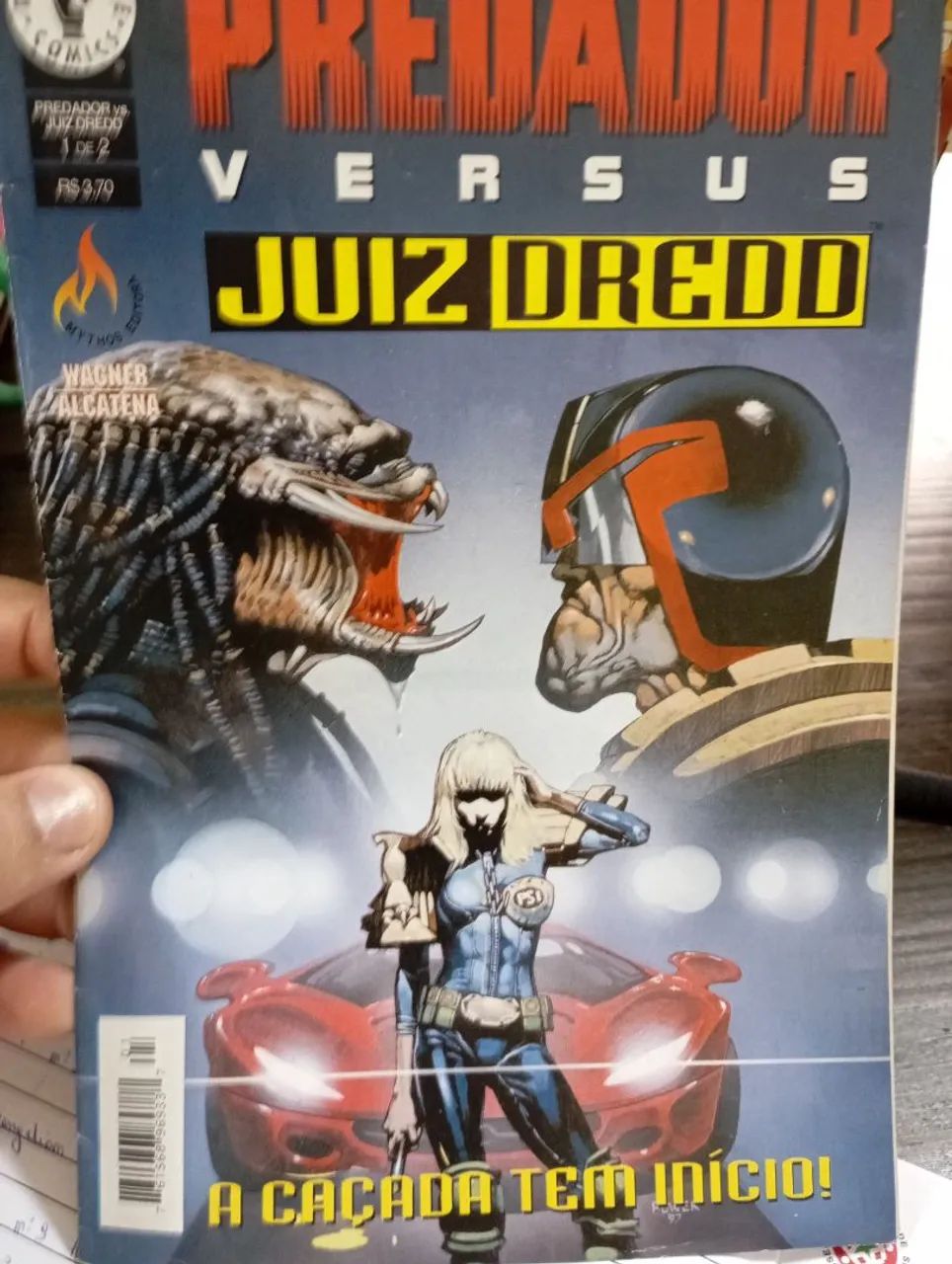 Coleção juiz Dreed versus Predador - Foto 2