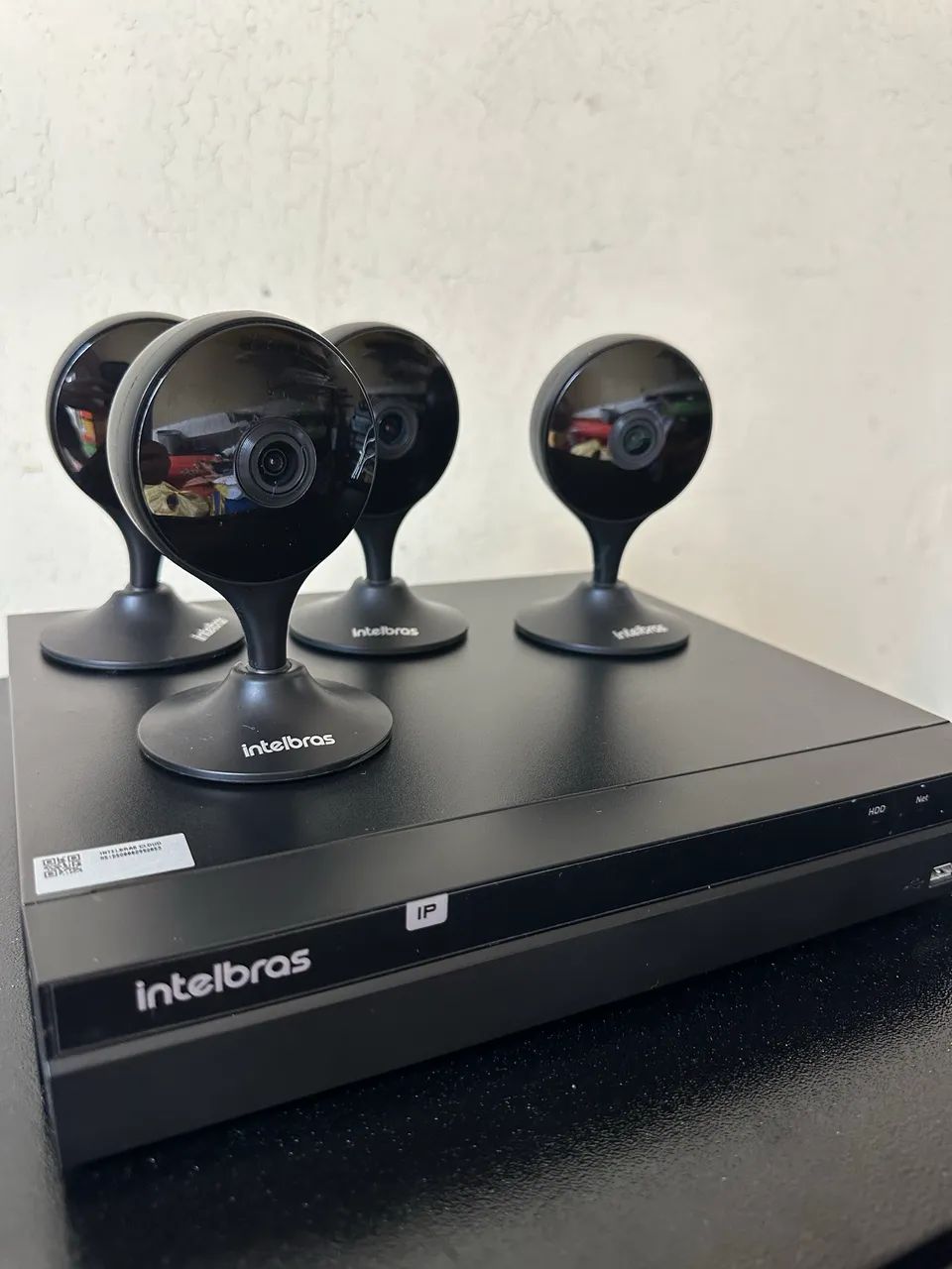 KIT CAMERA Wi-Fi HD IM3 C BLACK COM NVR + HD