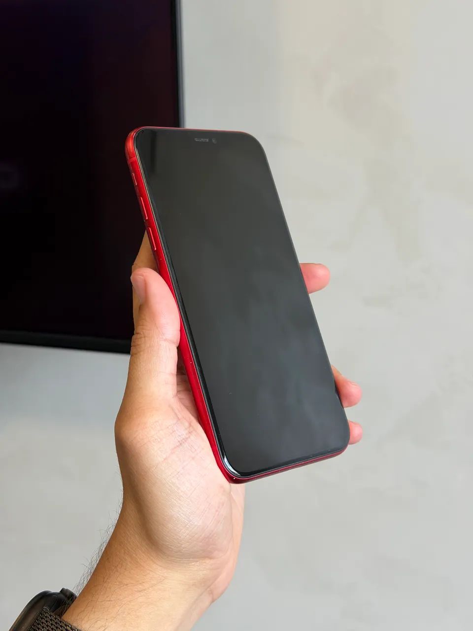 iPhone 11 128 Vermelho Excelente Garantia  - Foto 3