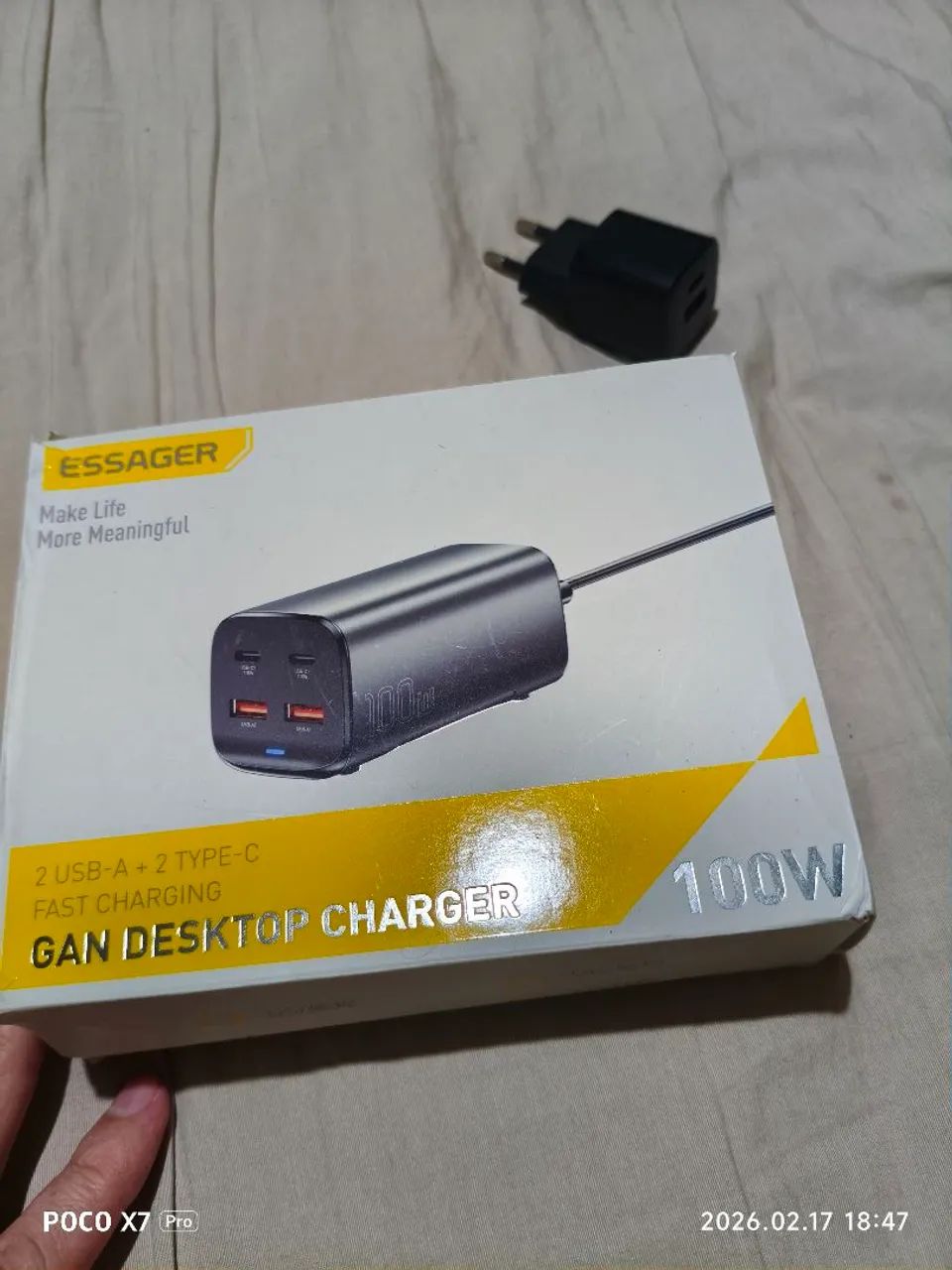 multi carregador 100 w 