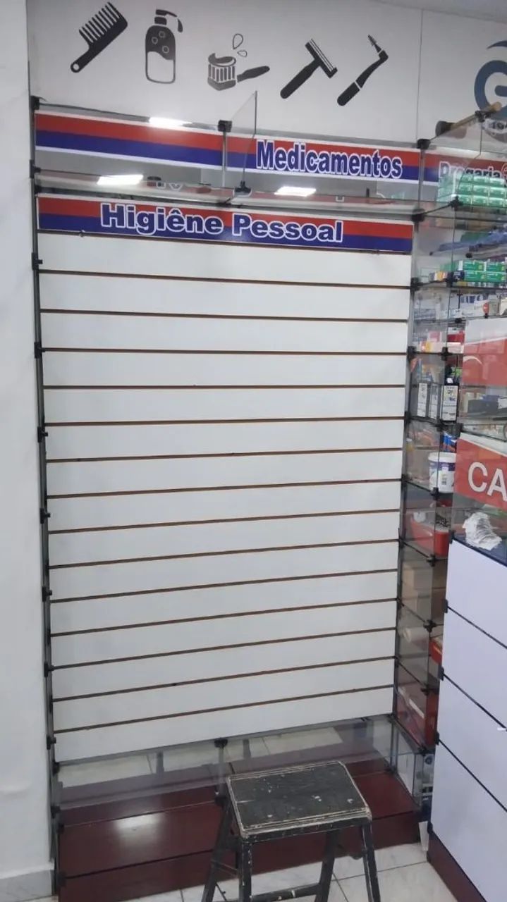 Vendo prateleiras/gôndolas vidro BARATO! - Foto 4