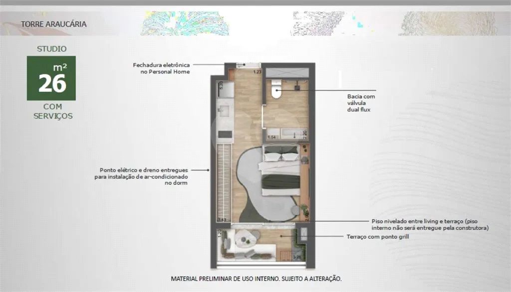 Studio com 1 quartos à venda em Vila pirajussara - SP - Foto 2