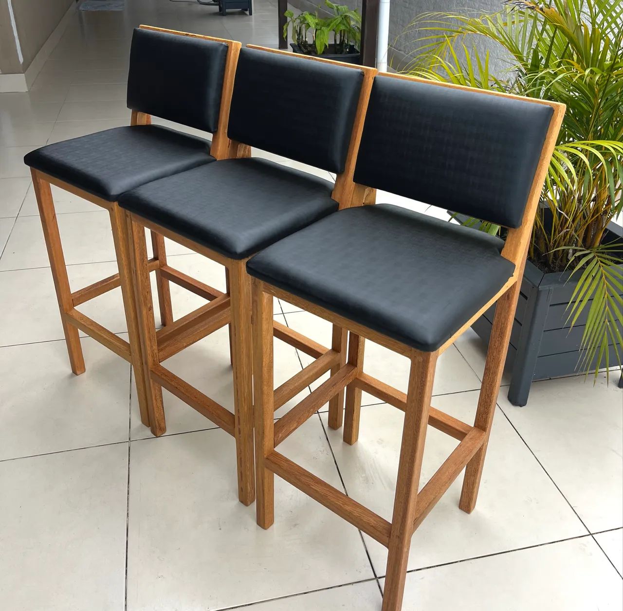 Banquetas estofadas - Foto 2