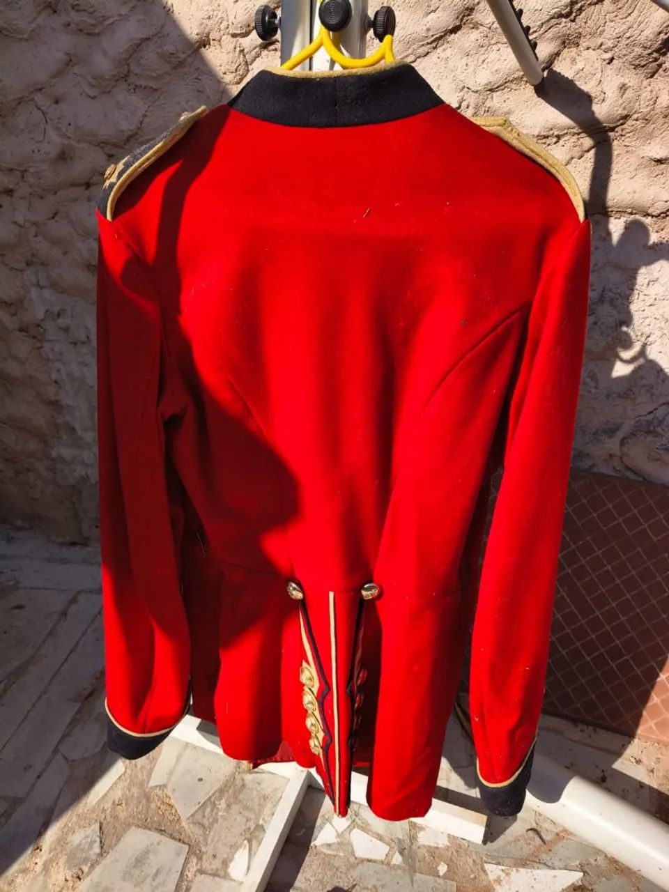 Túnica Cerimonial Vermelho Usada - Foto 2