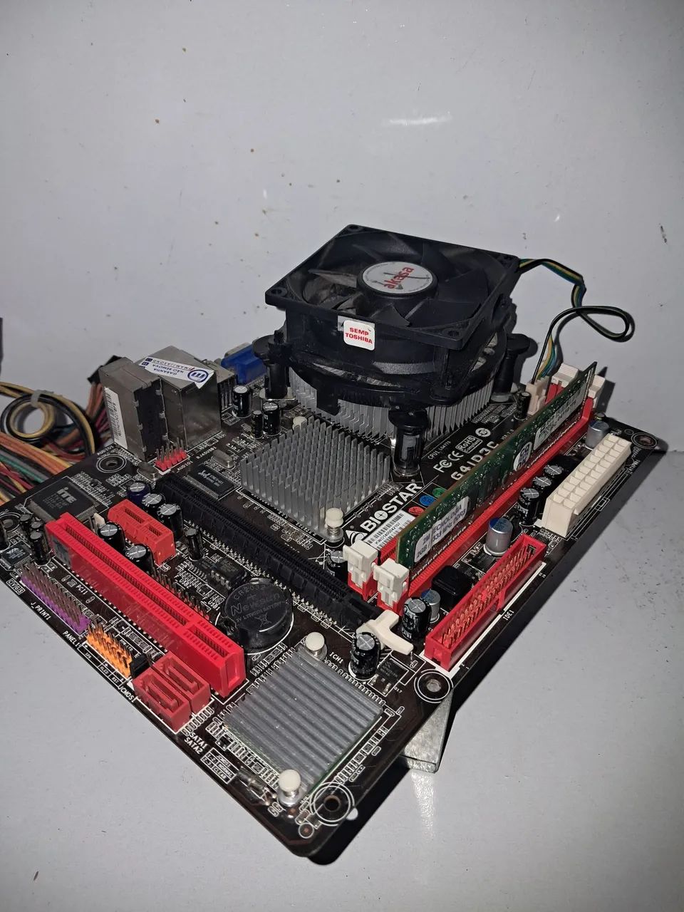 KIT PLACA MÃE + FONTE 200W - Foto 4