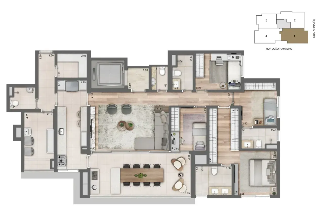 PLANTA 162m²