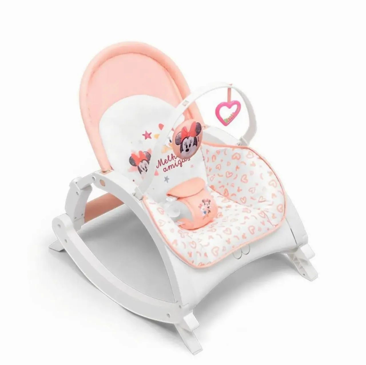 Cadeira de balanço bebe minnie