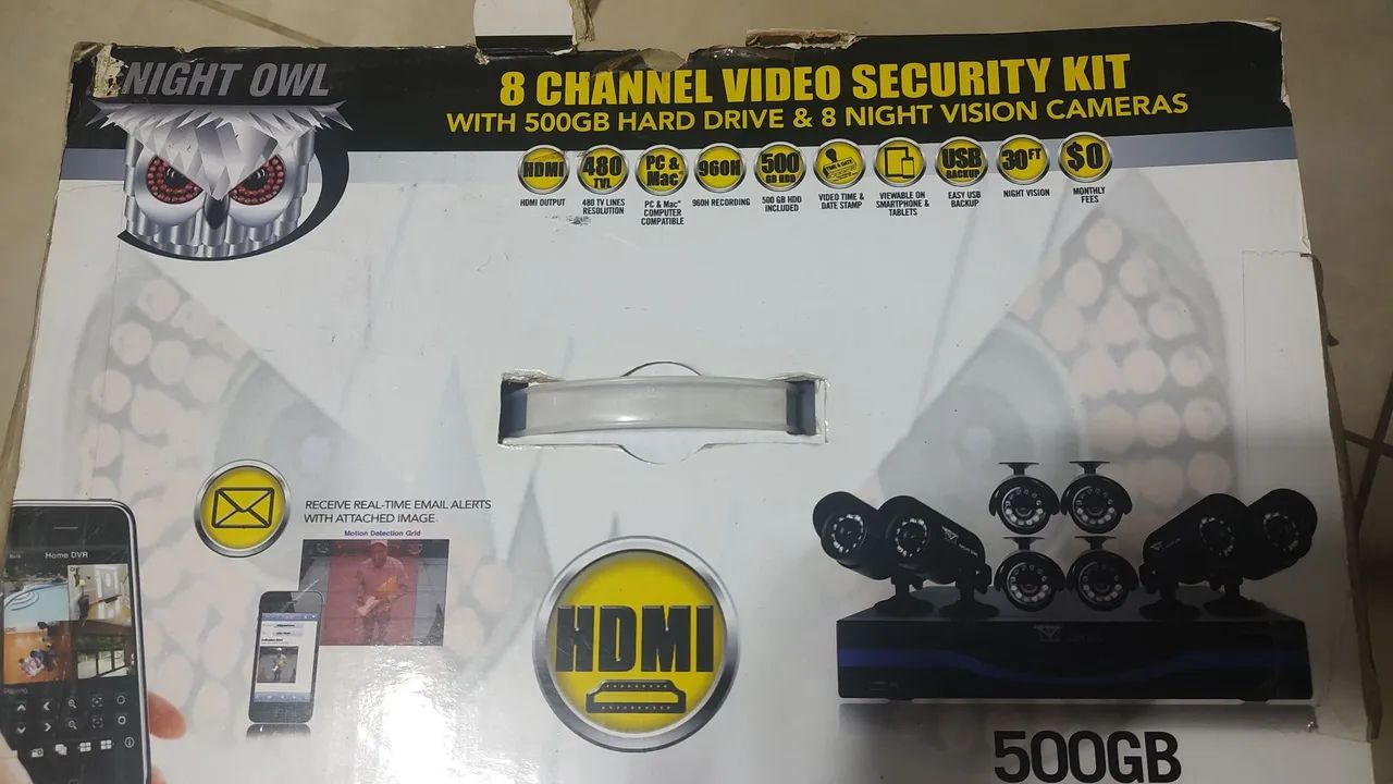 Sistema de segurança kit completo  - Foto 3