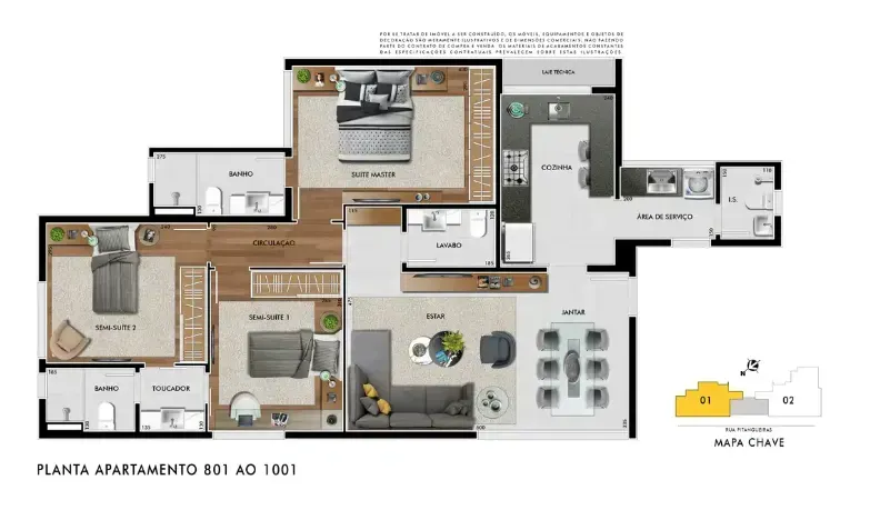 PLANTA 96m²