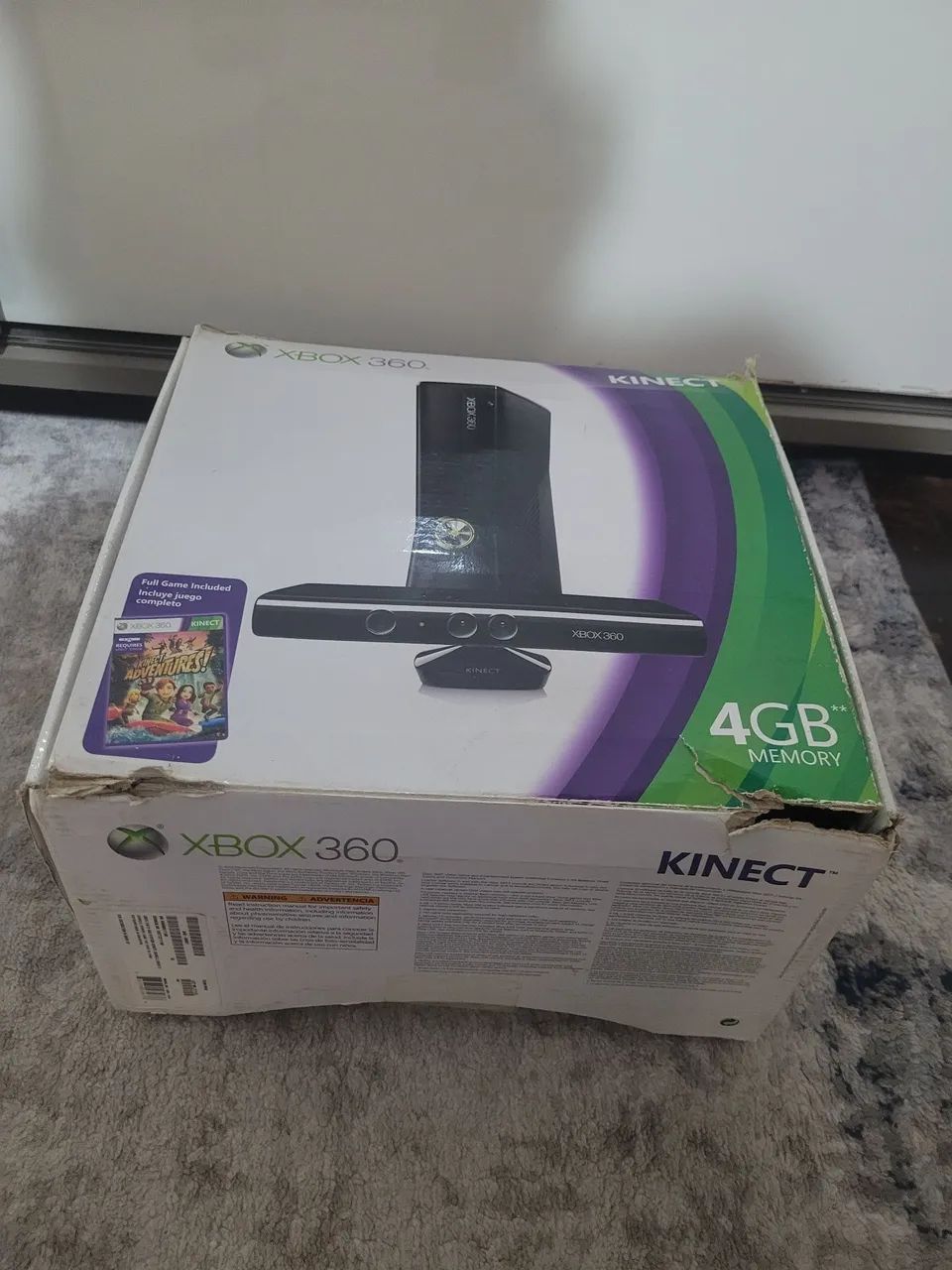 Xbox 360 com Kinect desbloqueado (usado) - Foto 3