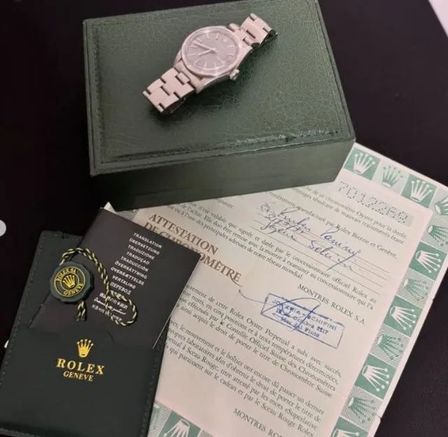 Rolex 34mm Grafite Dial Fullset Revisado - Foto 5