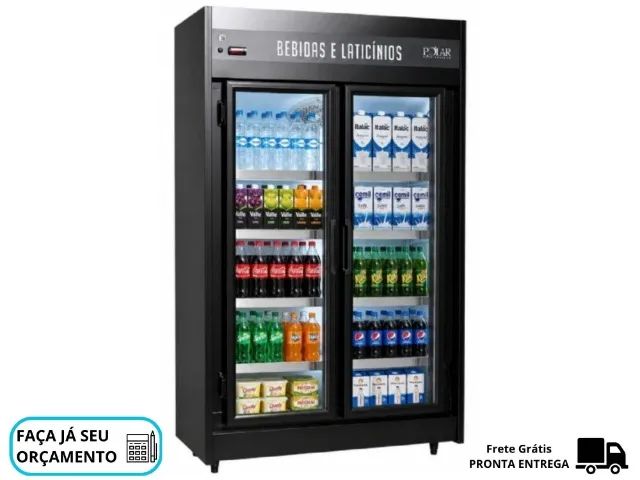 Expositor Refrigerado 2 Portas Polar