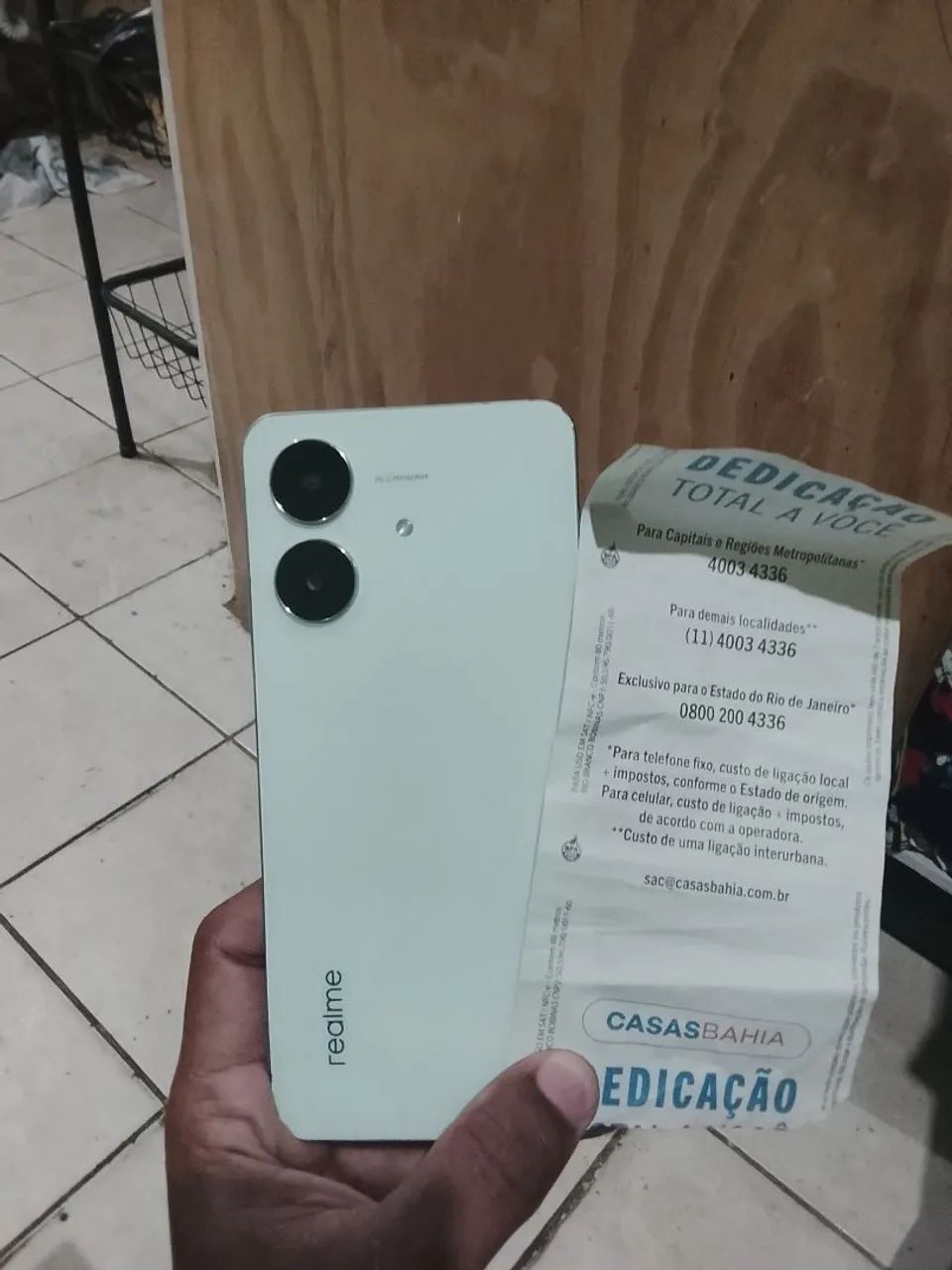Vendo celular xaomi realme note 60 128 GB e 12 de ram com nota sem trinco todo bom  - Foto 3