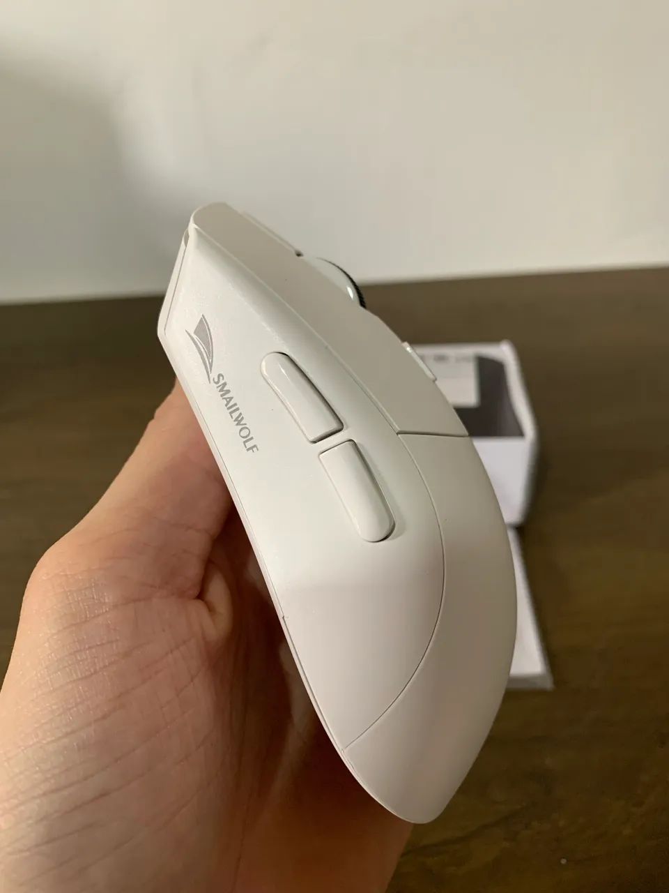 Mouse sem fio 2.4 wireless Rs7 smailwolf  - Foto 5