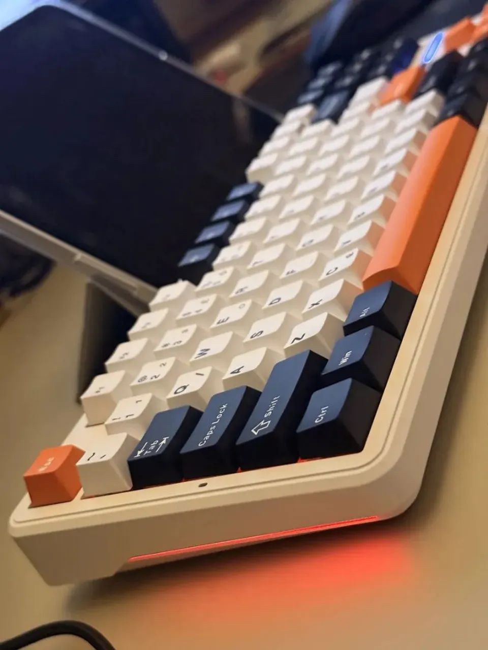 Teclado Mecânico Epomaker Aula F87 Tri-Mode NOVO - Foto 3