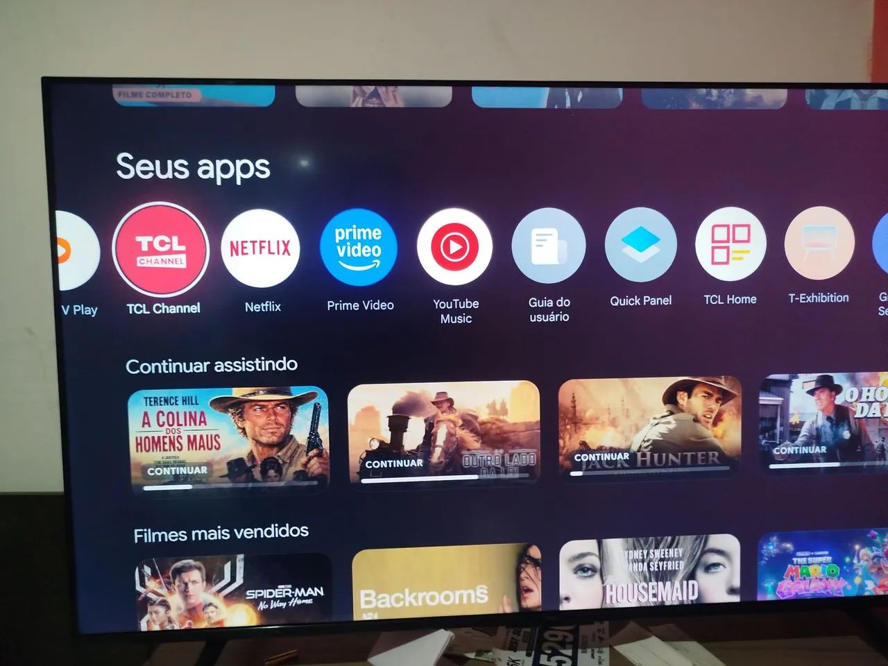 Tv TCL QLED 50 polegadas  - Foto 3
