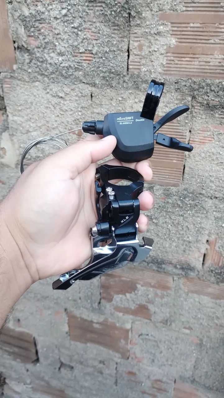 Câmbio e alavanca Microshit XLE 2x10