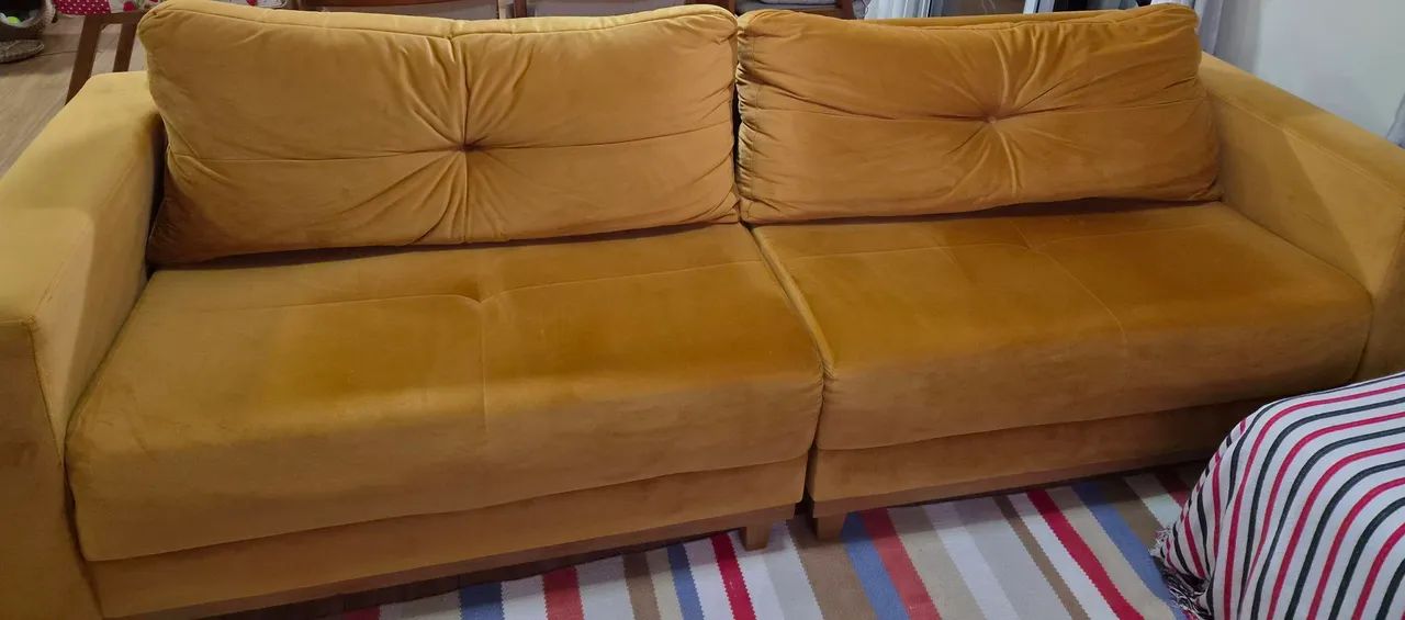 Sofá 4 lugares seminovo  - Foto 2