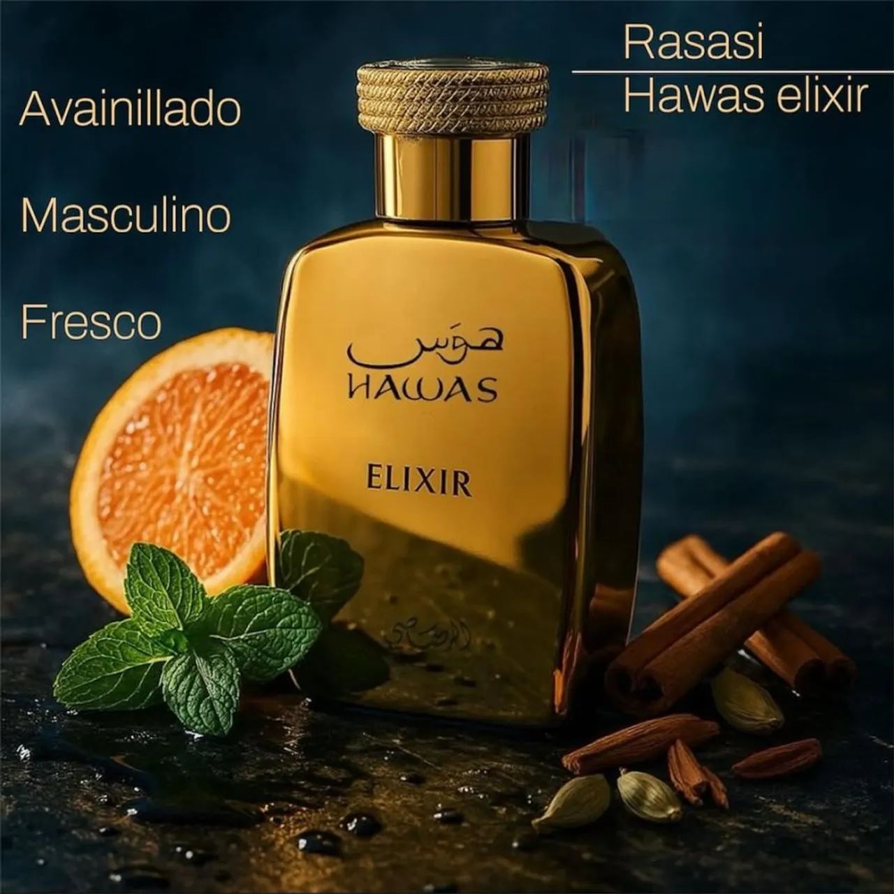 ARABE RASASI HAWAS ELIXIR EDP 100ML - Foto 3