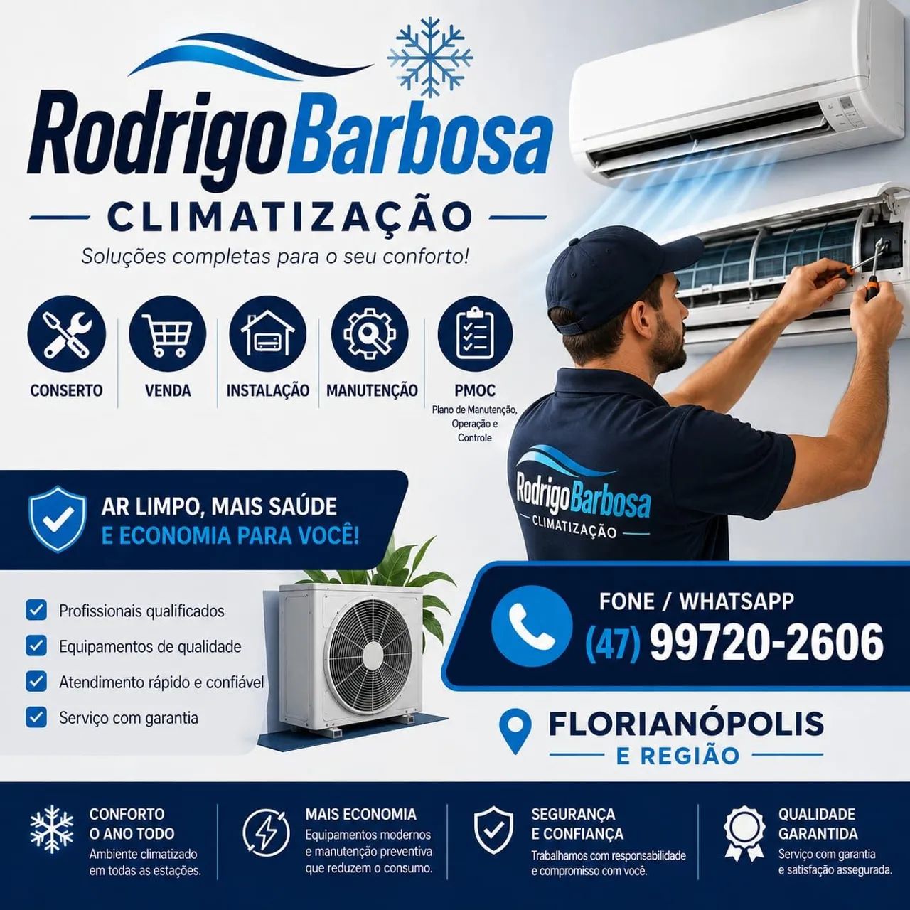 Rodrigo Barbosa climatização  - Foto 2