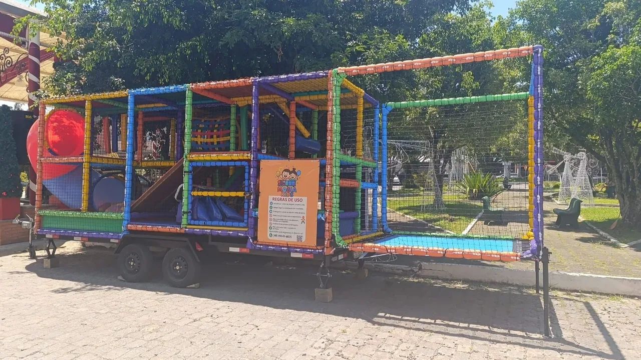 Carretinha playground  - Foto 2