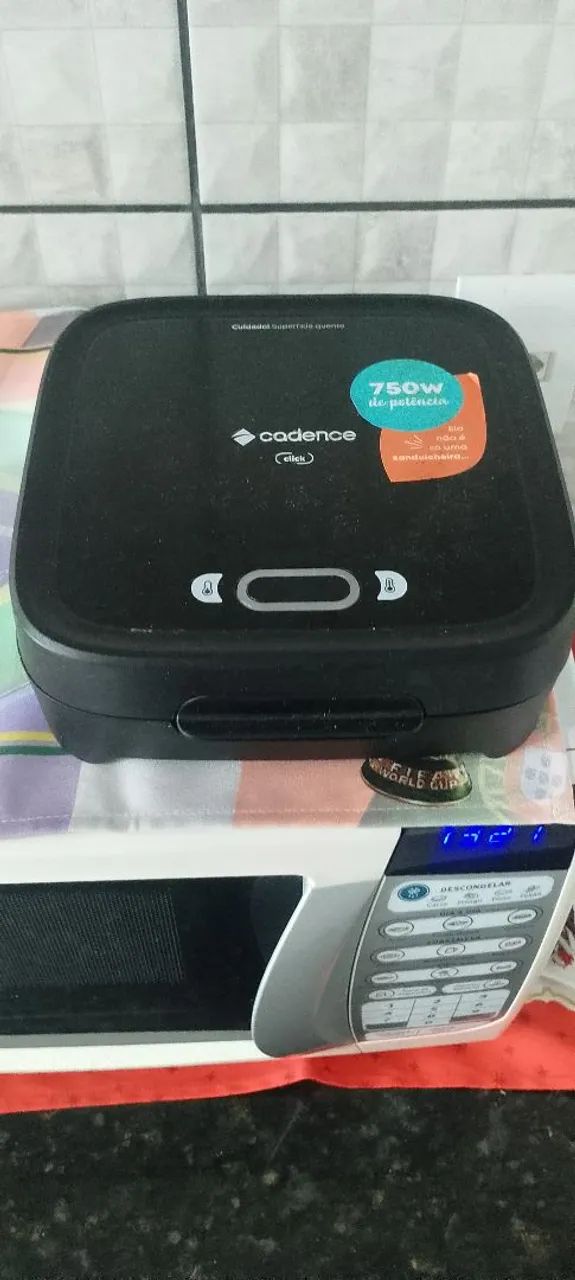 Vendo microondas e sanduicheira  - Foto 2