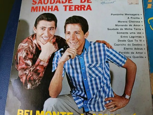4 Lp's Sertanejo: Belmonte e Amaraí (2) e Duduca e Dalvan (2) - ótimo estado! - Foto 2