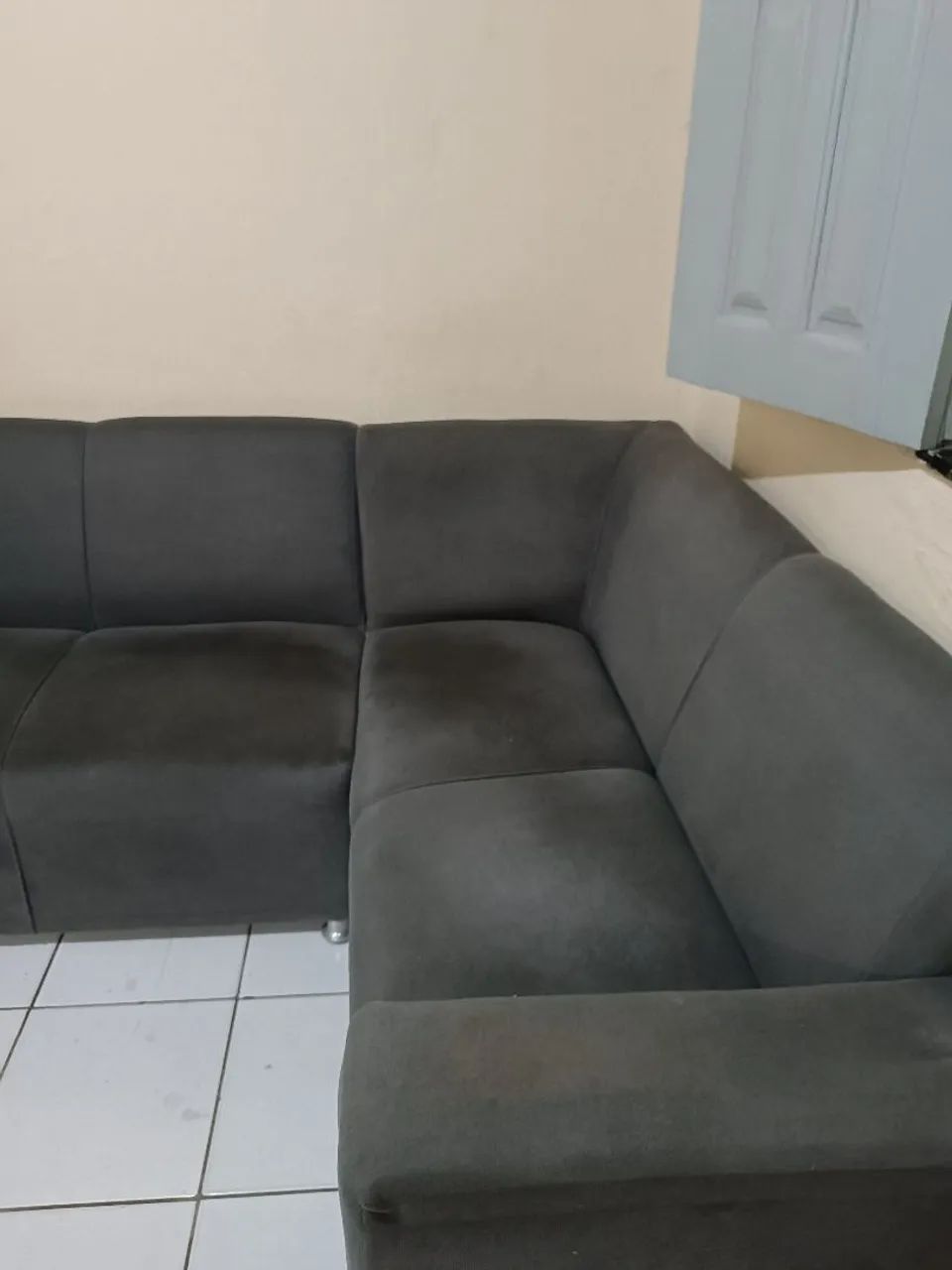 Sofá em L 1.90mx1.50m