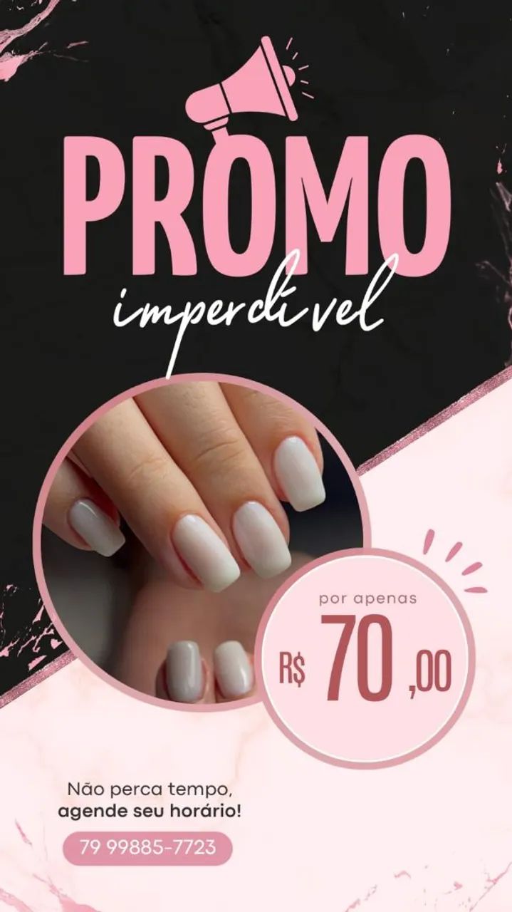Alongamento, molde f1, fibra de vidro,  manicure e pedicure - Foto 3