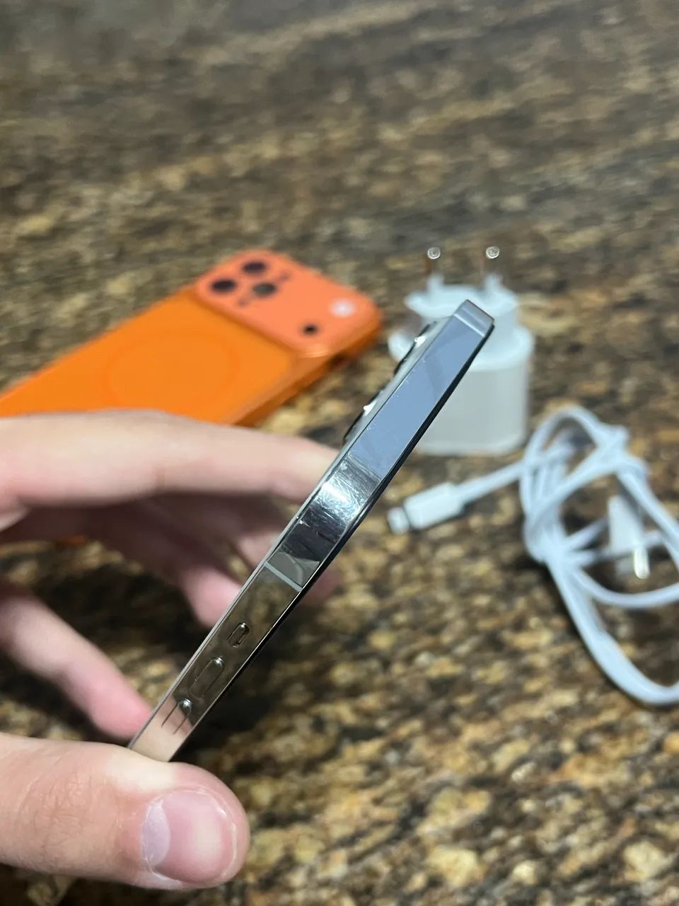 iPhone 12 Pro Max 128gb Branco impecável - Foto 3