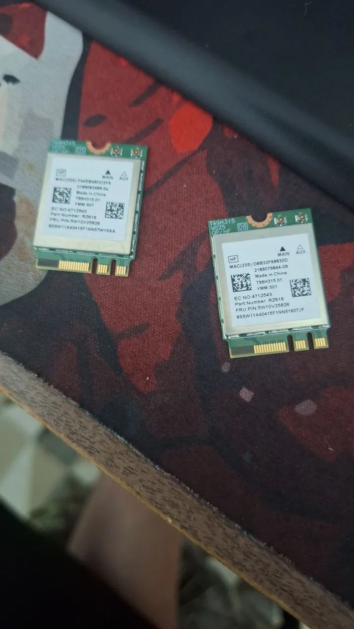 Kit placa de rede sem fio 
