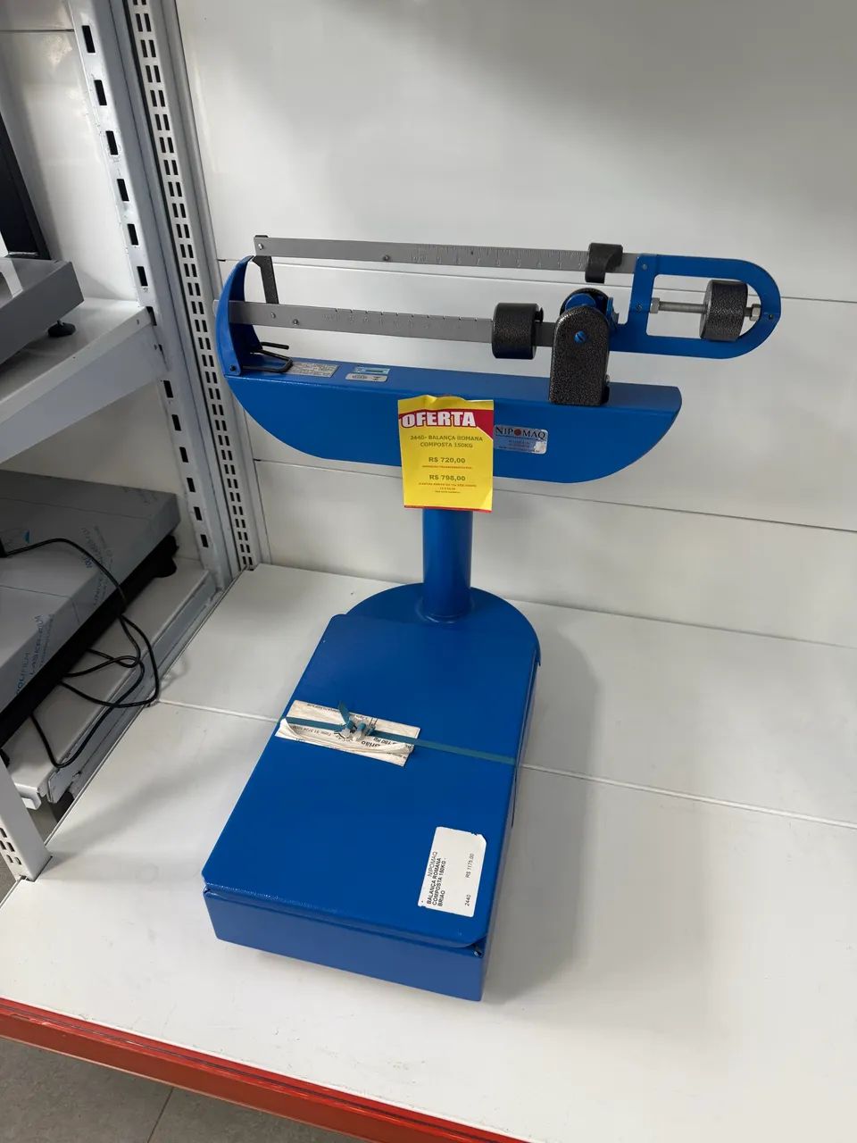 (Oferta) BALANÇA ROMANA COMPOSTA 150KG  - Foto 5