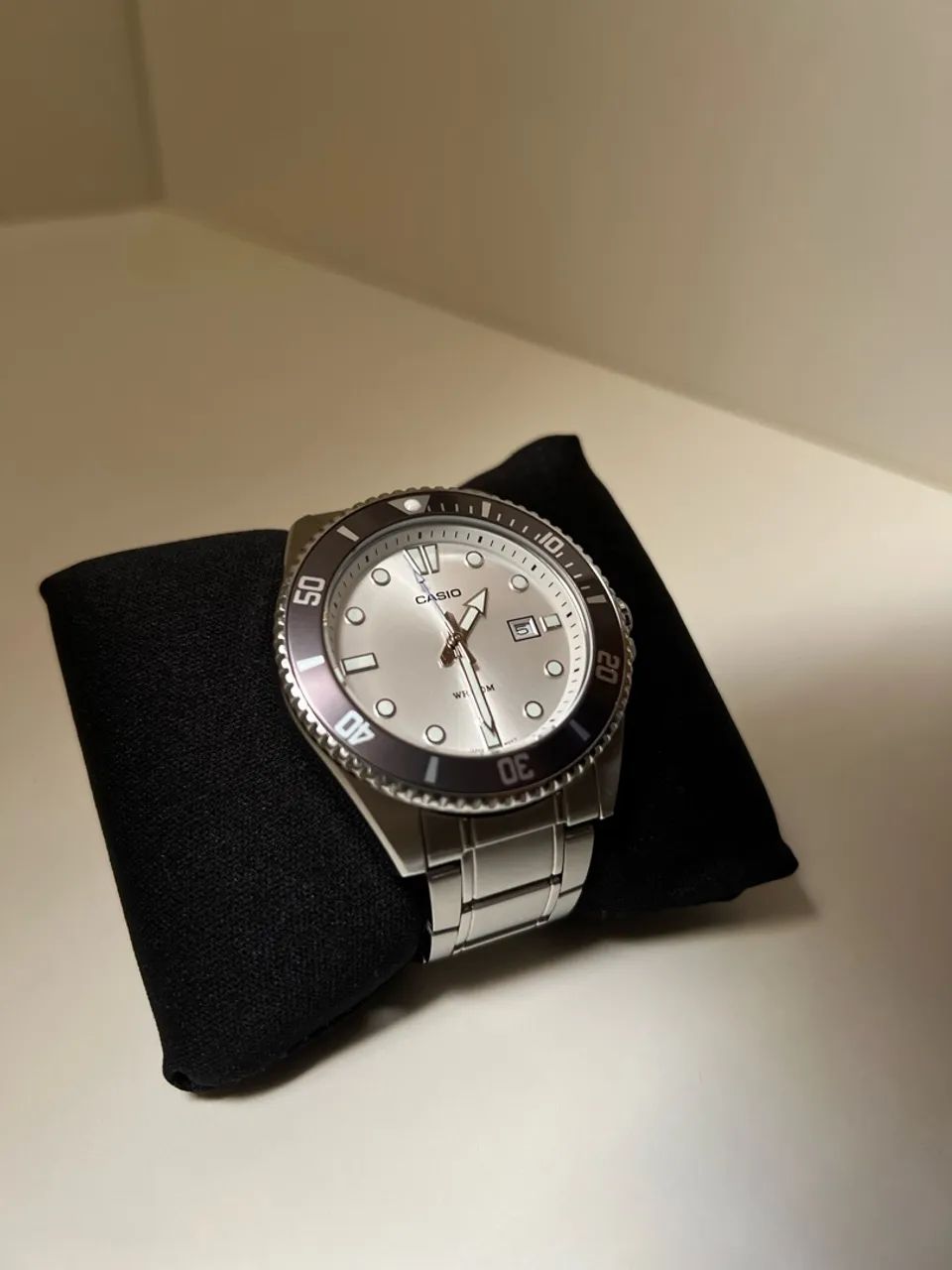 Casio Duro MDV-107D-7AVDF 200M Original Completo Pouquíssimo Uso - Foto 5