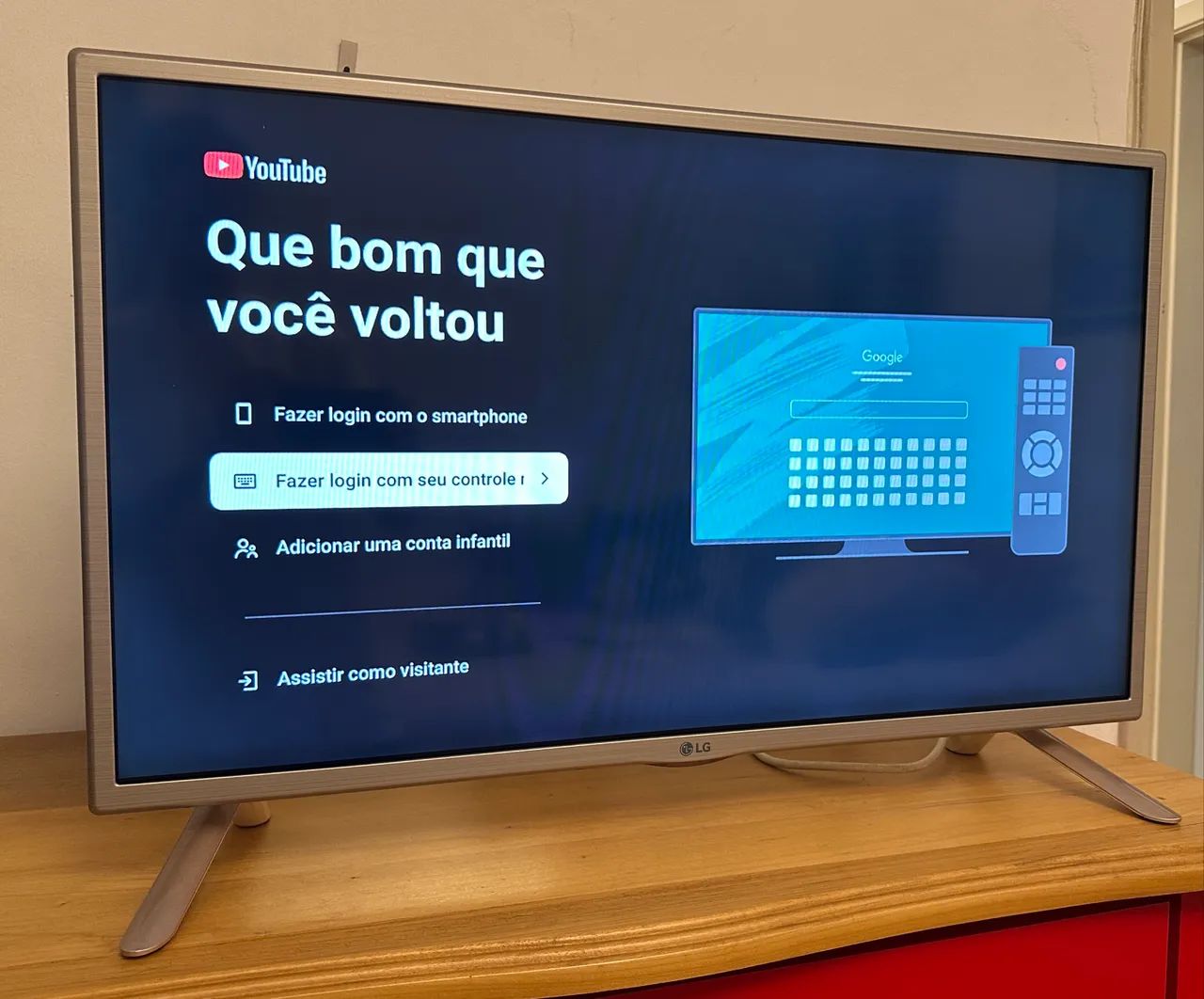 Smart TV LG LED 32 Polegadas - Foto 3