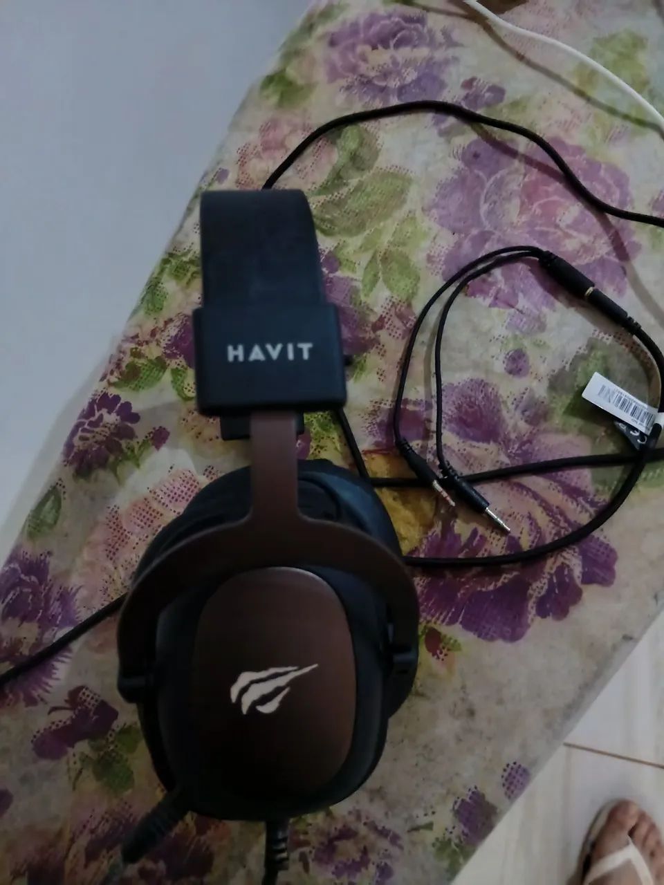 Headset Gamer Havit, Drivers 53mm, Microfone Plugável - Foto 2