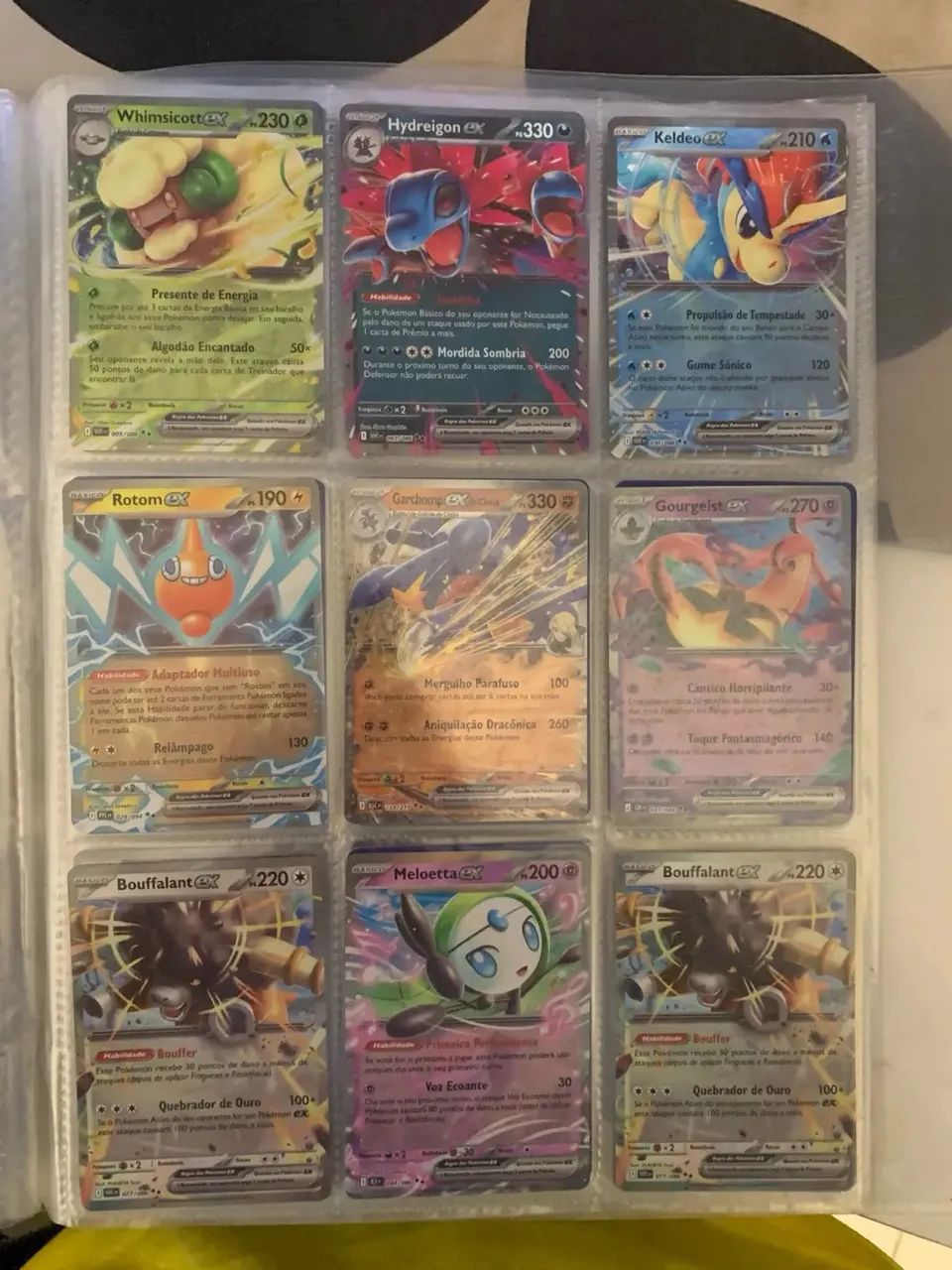 Coleção cartas pokémon com binder  - Foto 2