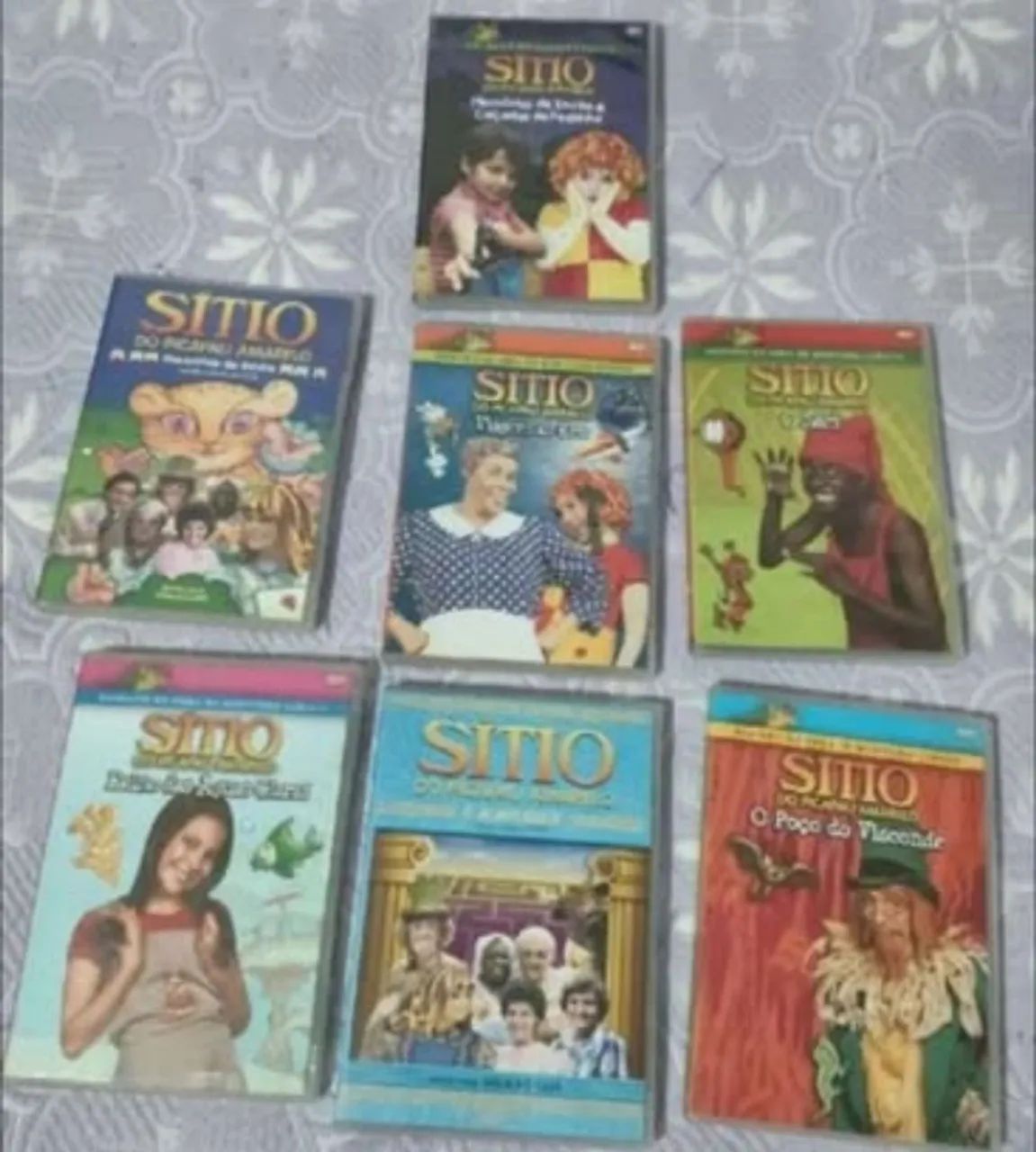 Dvds coleção rara do sítio do pica pau amarelo